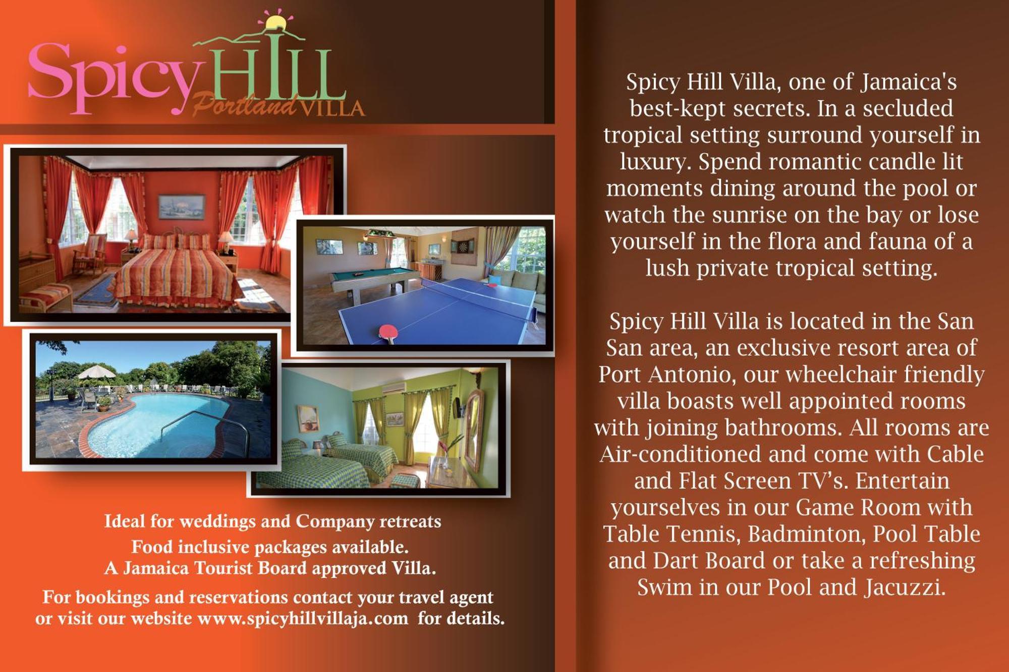 Spicy Hill Villa Port Antonio Cameră foto